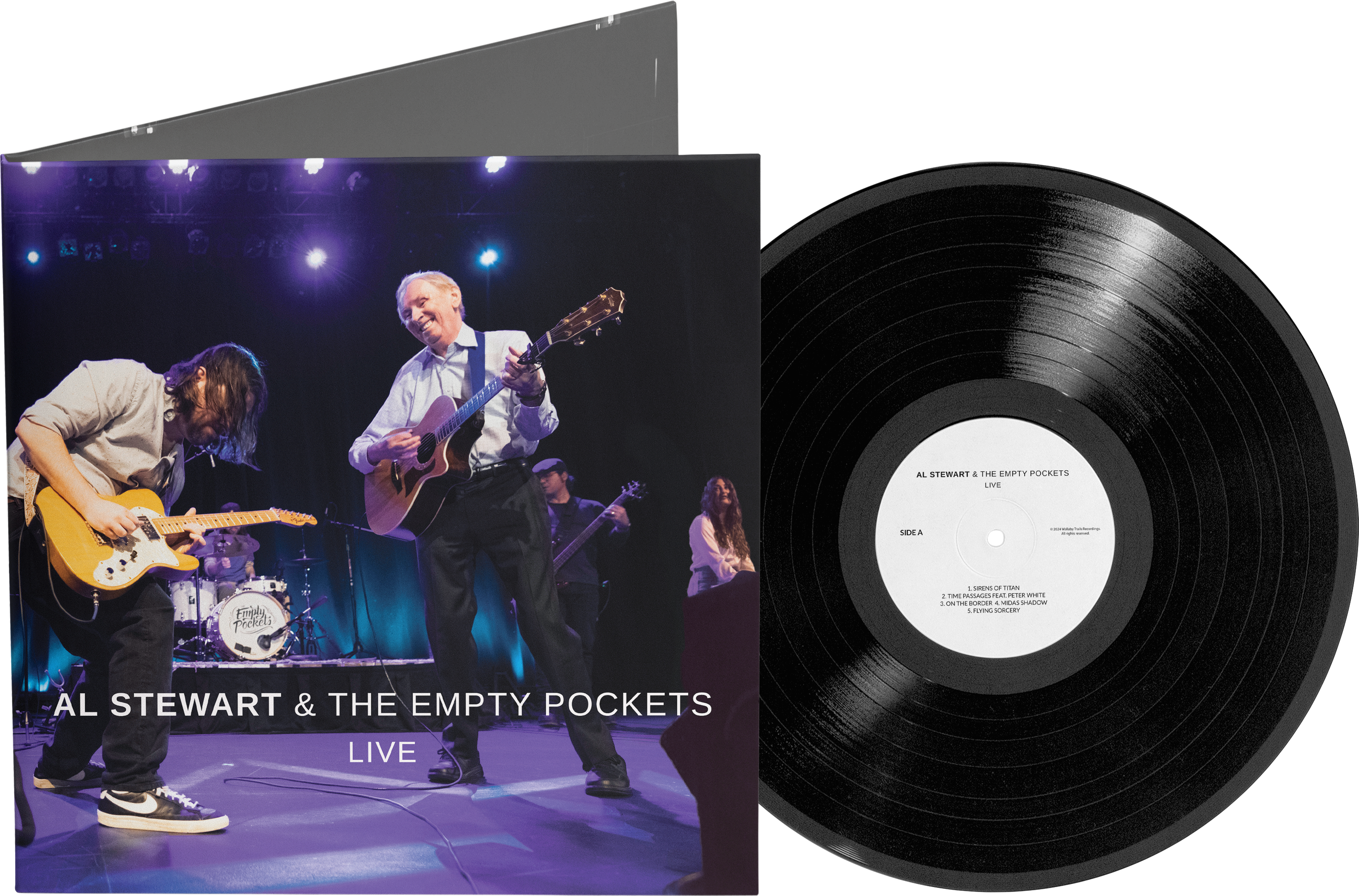 Al Stewart & the Empty Pockets Live Vinyl