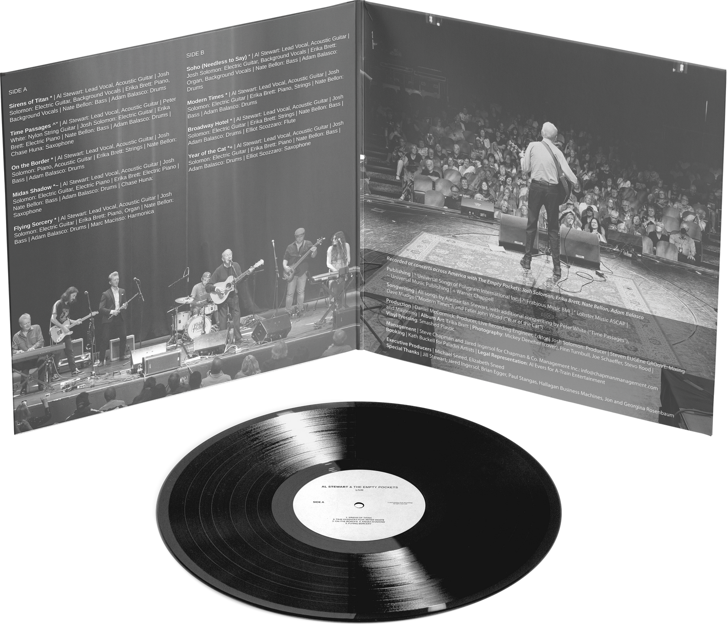 Al Stewart & the Empty Pockets Live Vinyl