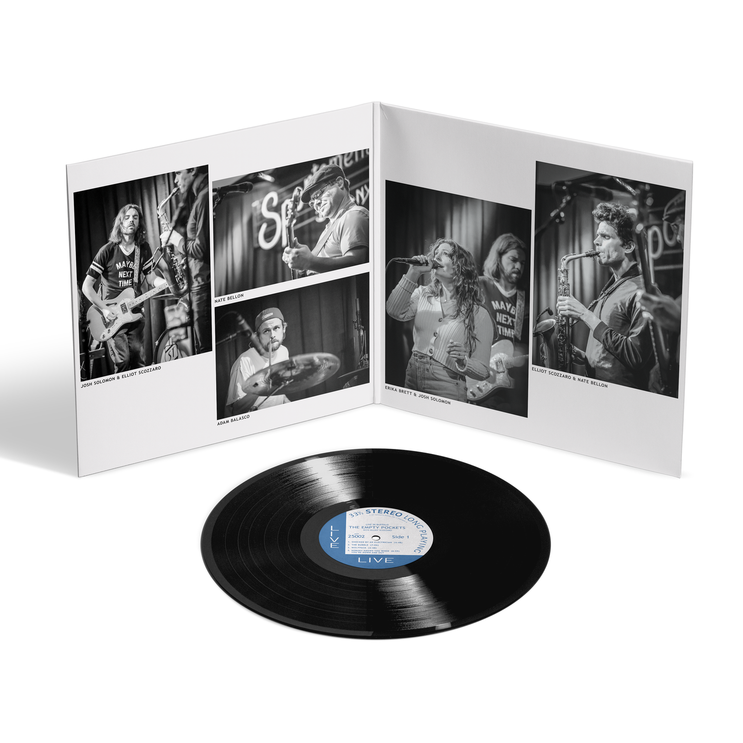 Autographed Live In Buffalo Vinyl