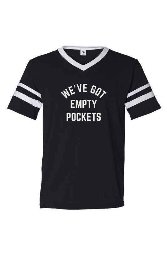 "Empty Pockets" Retro V-Neck