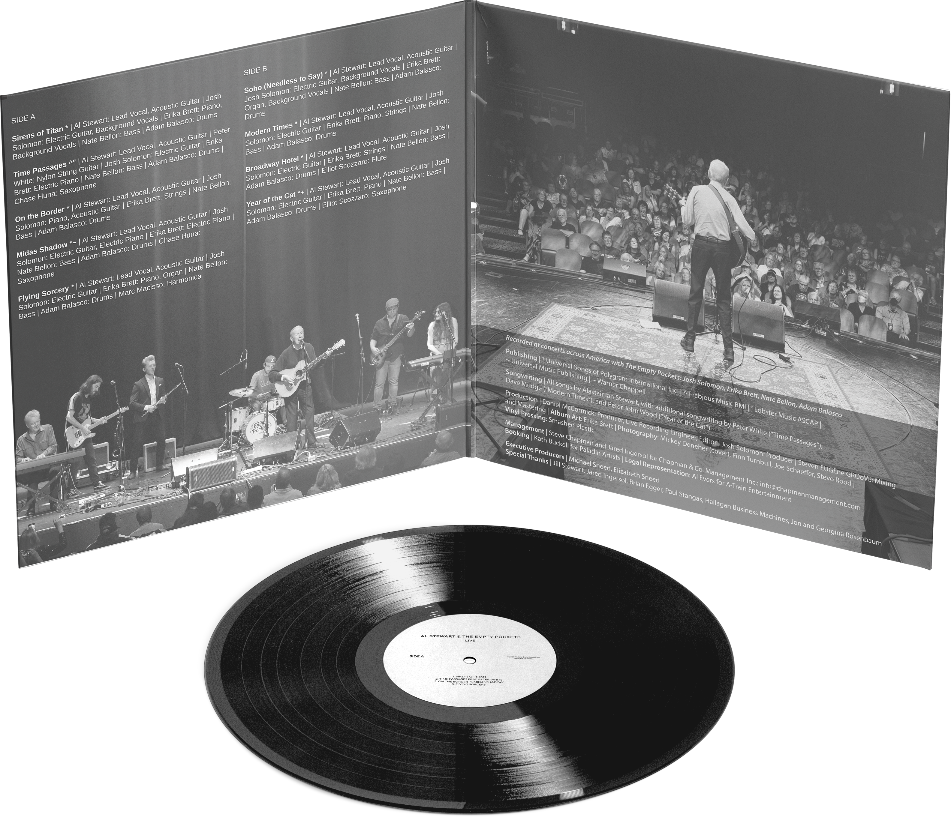 Al Stewart & the Empty Pockets Live Vinyl