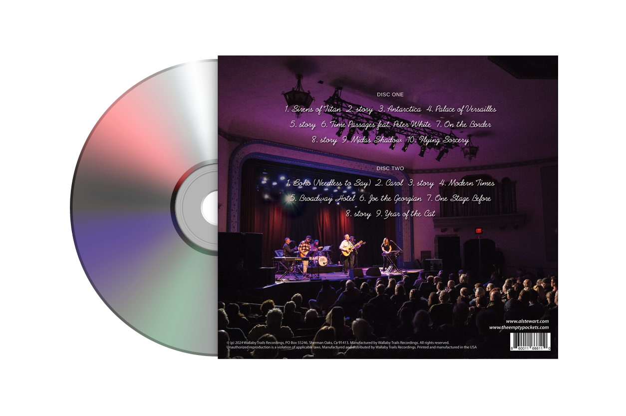 Al Stewart & the Empty Pockets Live Double CD