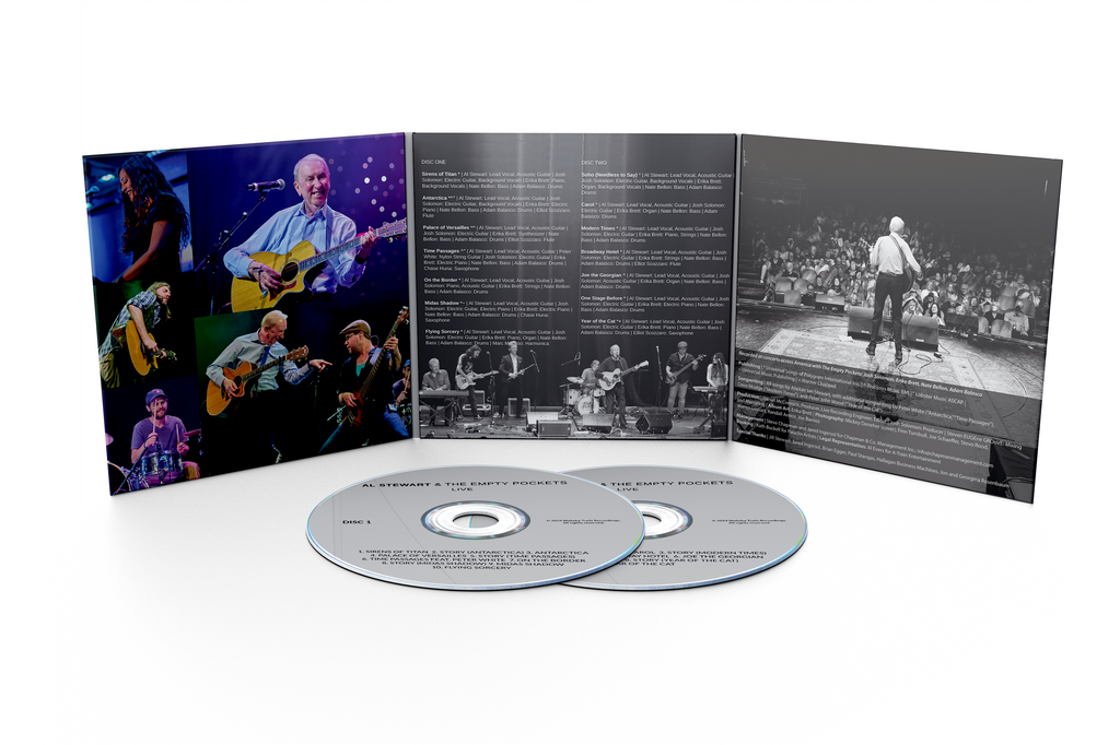 Al Stewart & the Empty Pockets Live Double CD – The Empty Pockets