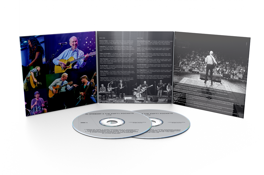 Al Stewart The Empty Pockets Live Double CD The Empty Pockets Al stewart the empty pockets live double cd the empty pockets
