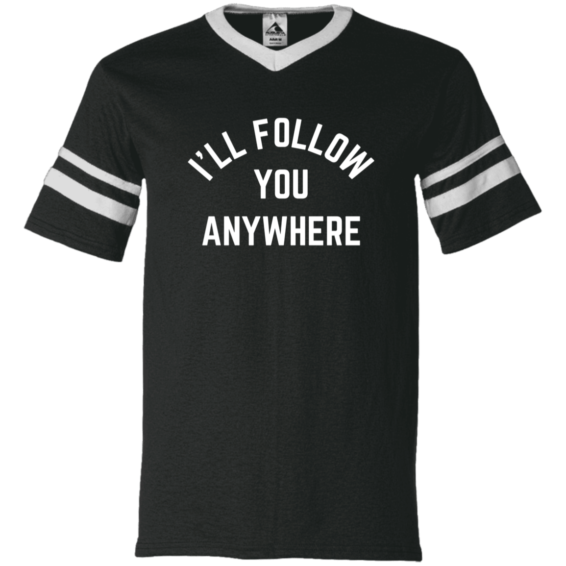 "I'll Follow You" Retro V-Neck