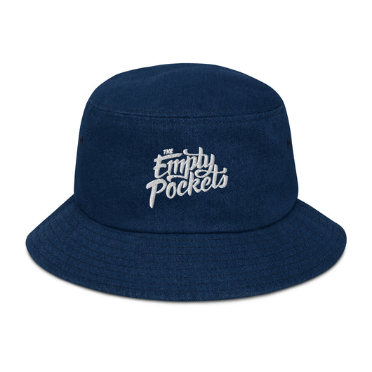 Empty Pockets Logo Denim Bucket Hat