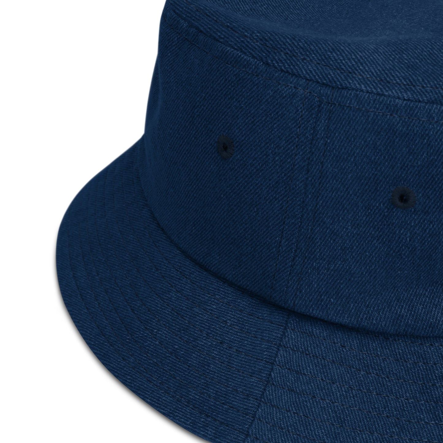 Empty Pockets Logo Denim Bucket Hat