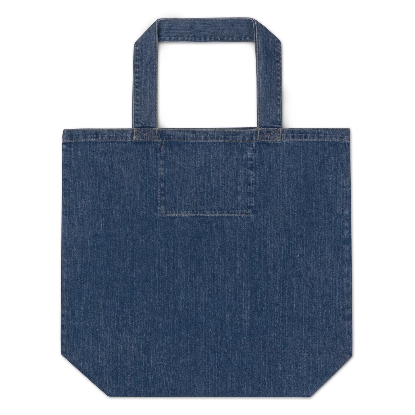 Empty Pockets Logo Organic Denim Tote