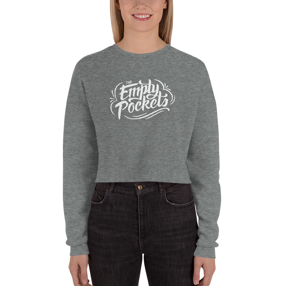 Empty Pockets Logo Crop Sweatshirt