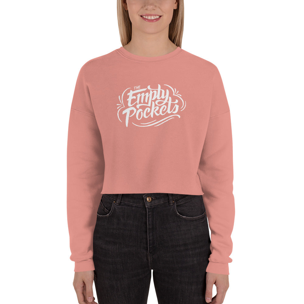 Empty Pockets Logo Crop Sweatshirt