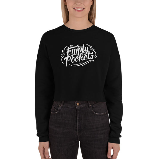 Empty Pockets Logo Crop Sweatshirt